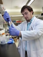 Image of lab student